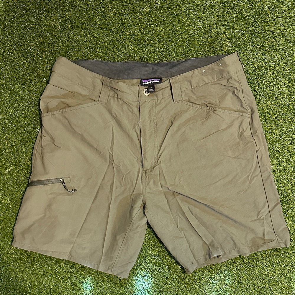 Patagonia Olive Green Men's Cargo Shorts